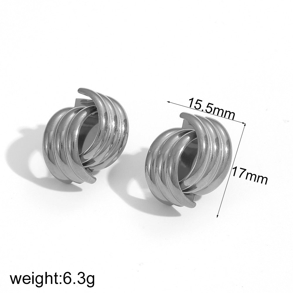 Aurora Crystal Hoops