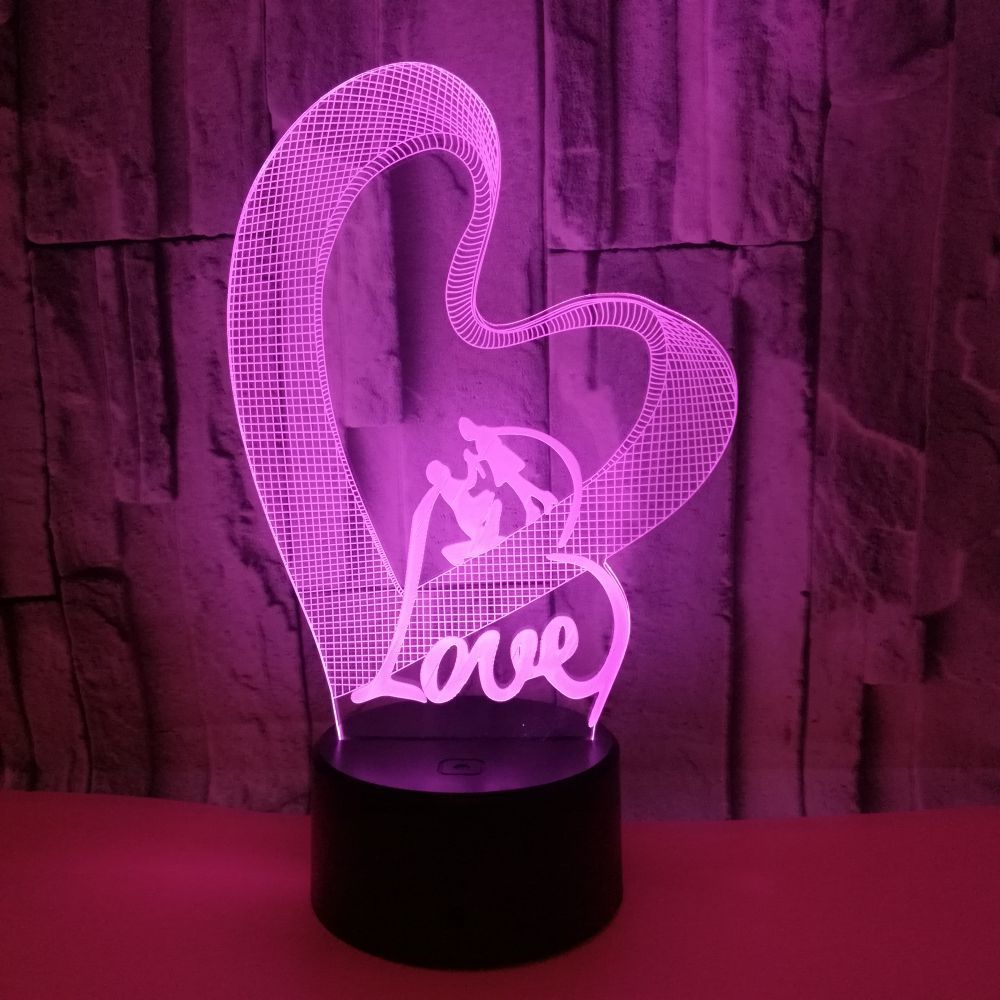 Love LOVE 3D led