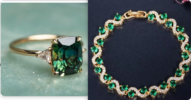 Emerald Diamond Ring