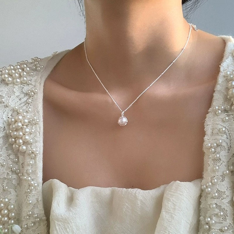 S925 Silber Pearlora
