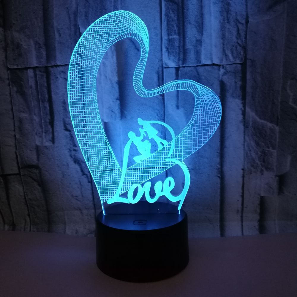 Love LOVE 3D led