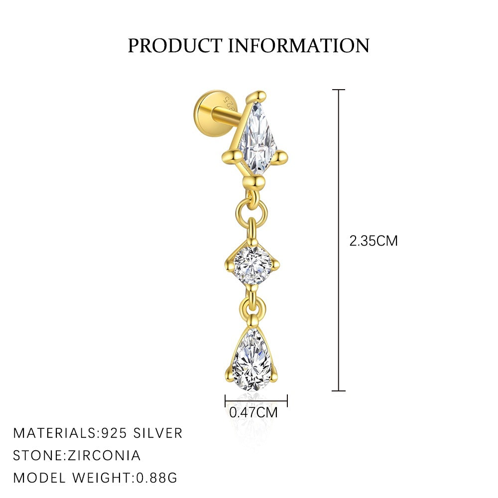 S925 Sterling Silver Aurelia Gems