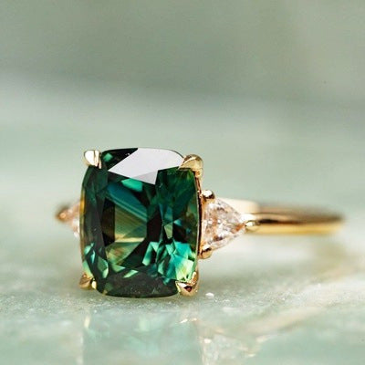Emerald Diamond Ring