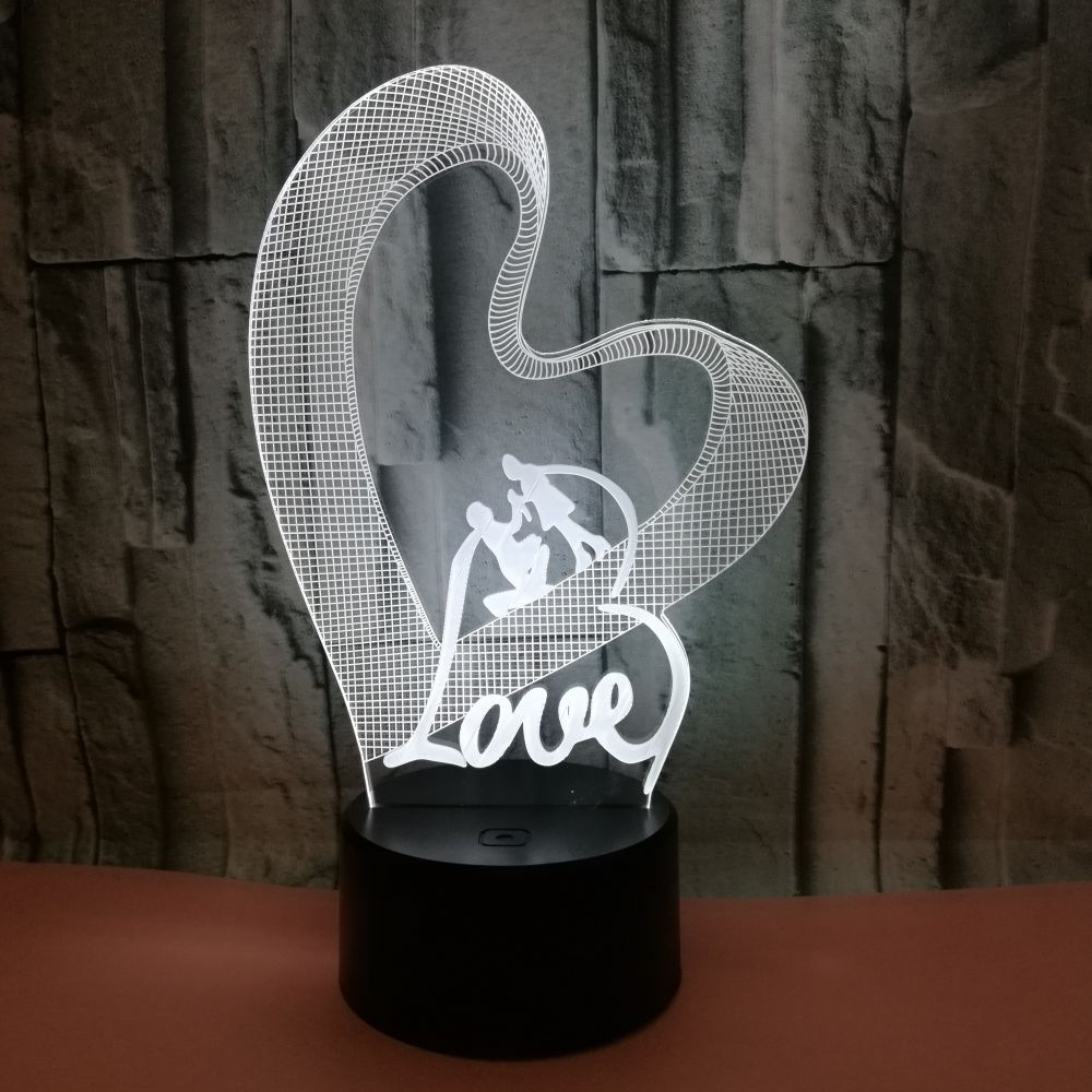 Love LOVE 3D led