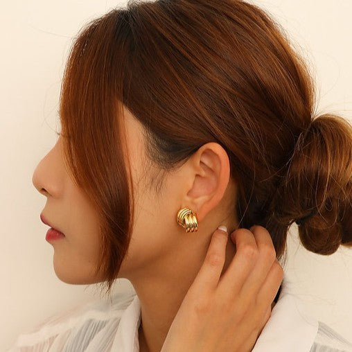 Aurora Crystal Hoops