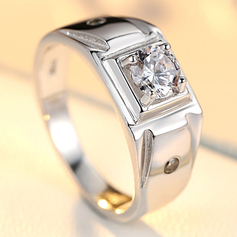 S925 Silver Crystal