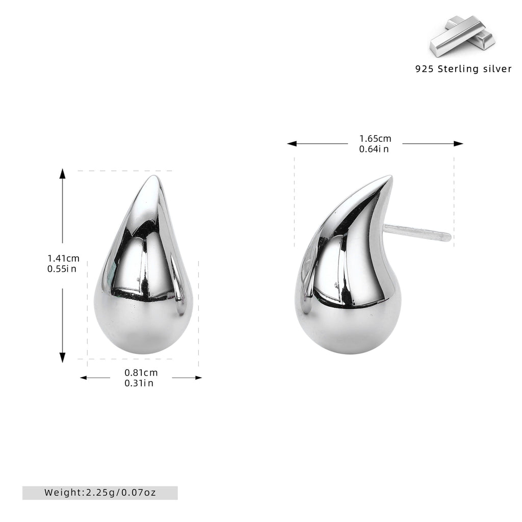 Sterling Silver Hoopella
