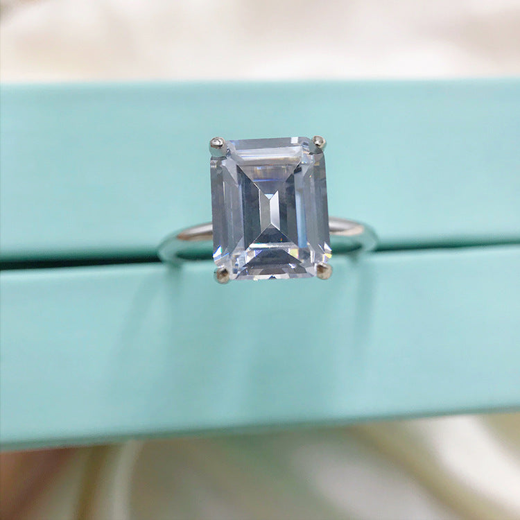 925 Silver Diamond Ring