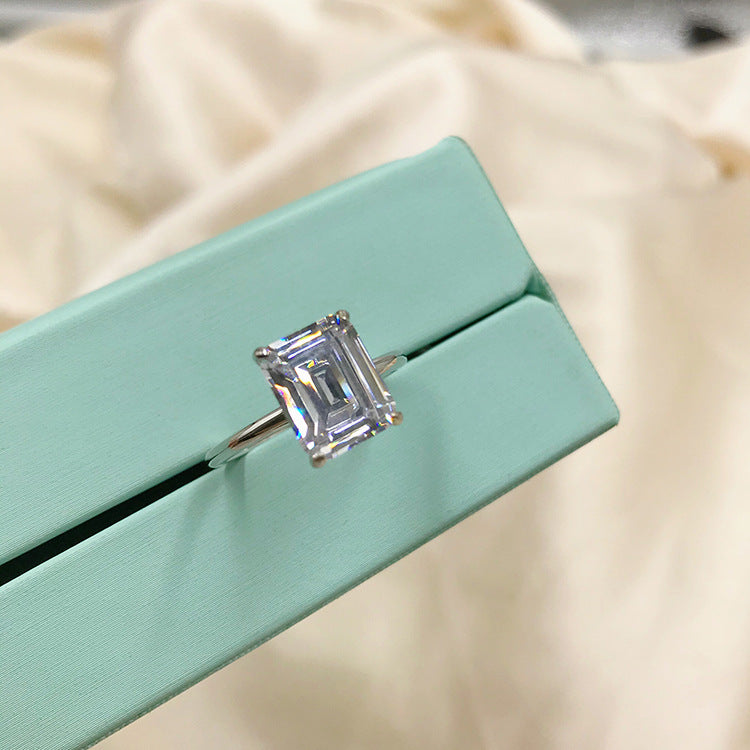925 Silver Diamond Ring